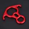 Eight Ring 50KN Rescue Eight Ring with Ears, Lightweight Aviation