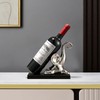 ELEGANTZ Modern Wine Bottle Holder – Decorative Elephant Design with