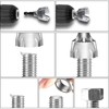 Deburring External Chamfer Tool, HSS Hex Shank Remove Burr Tools