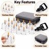 12 Pcs Cupping Massage Set with Manual Vacuum Pump –