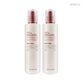 THE FACE SHOP Pomegranate Emulsion Volume Elasticity Collagen Emulsion 140ml x 2 / 더페이스샵 석류 에멀전 볼륨탄력 콜라겐 에멀전 140ml 2개
