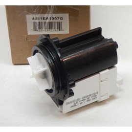 Supco LP1007G Washer Drain Pump Motor Replaces 4681EA1007G, 1468049, AH3523278, EA3523278, PS3523278, 4681EA2001T