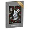 puzzleYOU: 48 Piece "Portrait: White Rabbit from Alice in Wonderland"