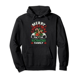 Richmond Family Christmas Party Costume Candy Cane Matching Pullover Hoodie