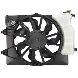 SCITOO Engine Cooling Fan Assembly Compatible with 2018-2022 for Hyundai for Accent 1.6L 2018-2023 for Kia for Rio 1.6L; Replace 624330