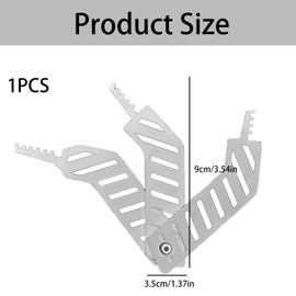Lock Pick Set, Lock Picking Kit with Stainless Steel Master Key Decoder, Comb Teeth Pick Set for Beginners & Professionals for Home Door Car Repair Maintenance
