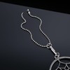 YYJFF Dream Catchers Car Charm Rotatable Handmade Pendant with Rose