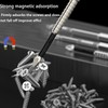 KEWAYO 6Pcs Magnetic Phillips Screwdriver Bit Set, 1/4 Inch Hex