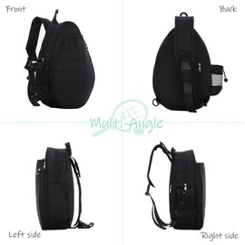 KUANG! Tennis Bag for Women Men Quilted Tennis Crossbody Backpack Sports Racket Bag Suitable for Pickleball Tennis Badminton