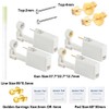 Self Ear Piercing Kits - 18pcs/Set Painless Disposable Sterile Gun