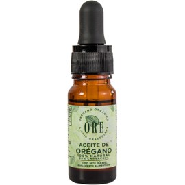 ORE Aceite de Orégano Silvestre, 10ml, 80% Carvacrol, Suplemento Aceite de Orégano