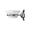 Croydex Flexi-Fix Grosvenor Chrome Easy to Fit Soap Dish ,