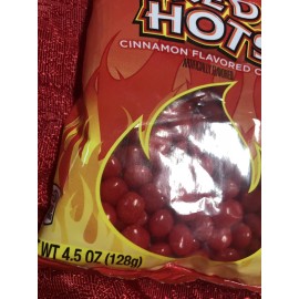 Ferrara Original RED HOTS Cinnamon Candy Nostalgic Retro-Vintage Candy 4.5 oz Bag Fresh