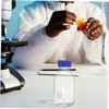Ciieeo 2pcs Sealing Chemical Reagent Bottle with Calibration Transparent Round