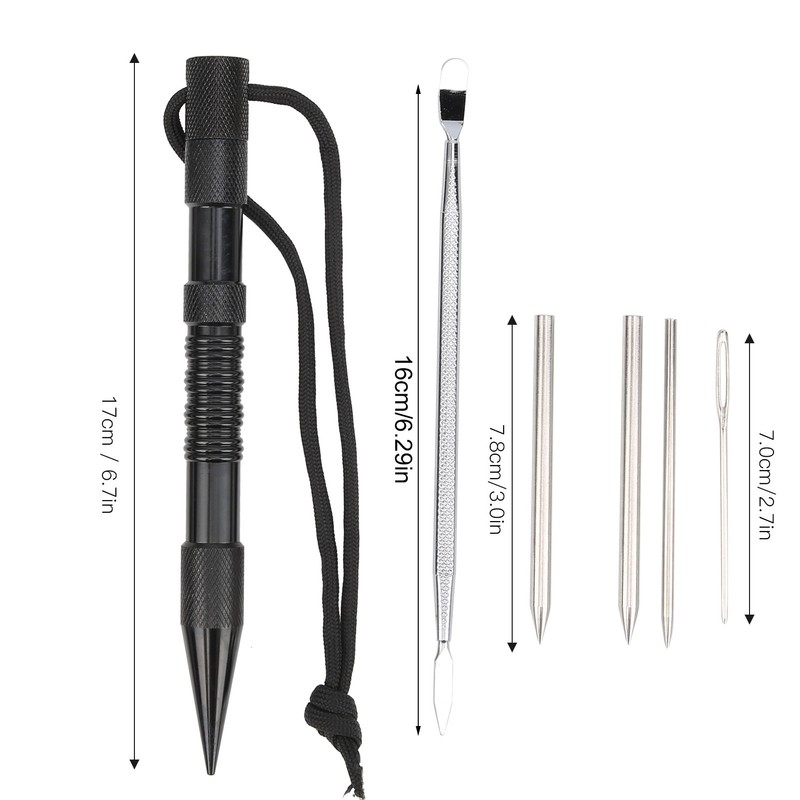 5pcs / set DIY Lacing Stitching Needles Paracord Bracelet Handcraft