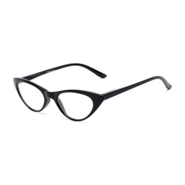 Cat Eye Reading Glasses in Black by Readers.com | The Brit | +3.00