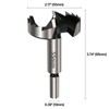 Vearter 55mm Forstner Drill Bit, High Carbon Steel Multi-Tooth Woodworking