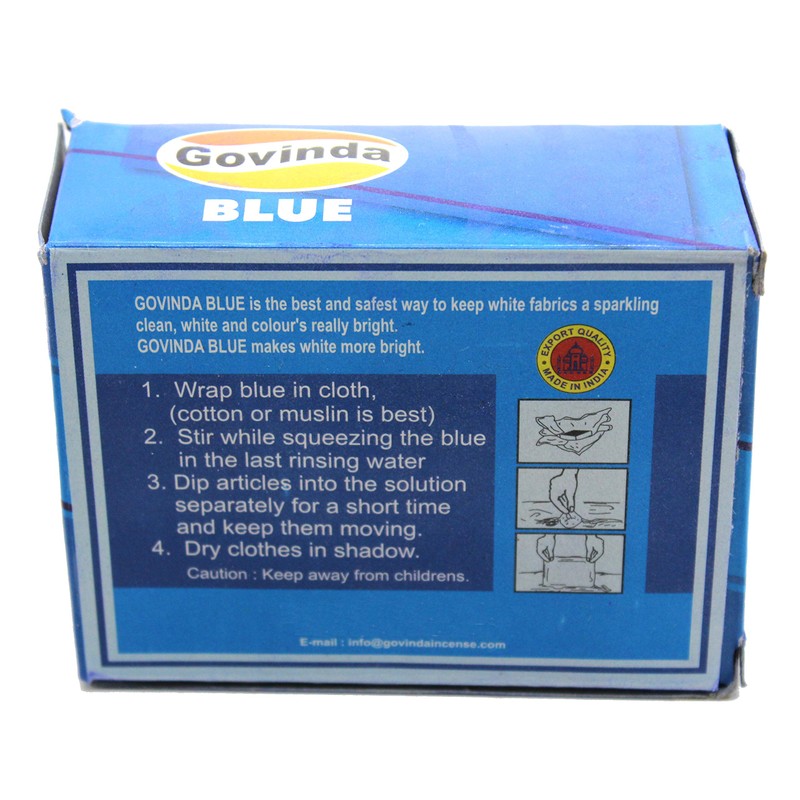 Govinda Anil Blue Squares Box of 48 Pieces