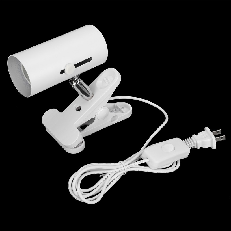 Reptile Sun Basking Lamp Clip on Bracket Rotatable Heat Light