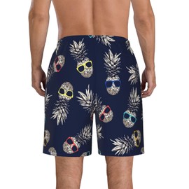 GONGTAOMO Sunglasses Pineapple Cool Beach Summer Men Beach Shorts Trunks - Board Shorts for Men Swim - Summer Swimming Pants for Men