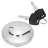 M MATI Fuel Gas Tank Lock Cap For Honda Shadow