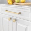 Amerdeco 10 Pack Brushed Brass Cabinet Pulls 7 Inch Hole