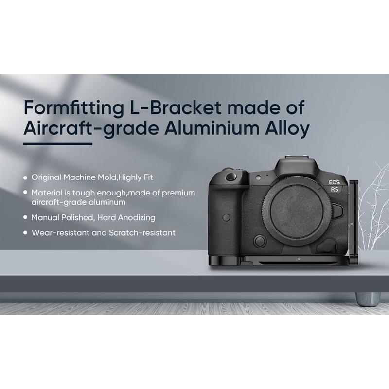 Letrater R5 R6 L Bracket Plate, Horizontal and Vertical Shooting
