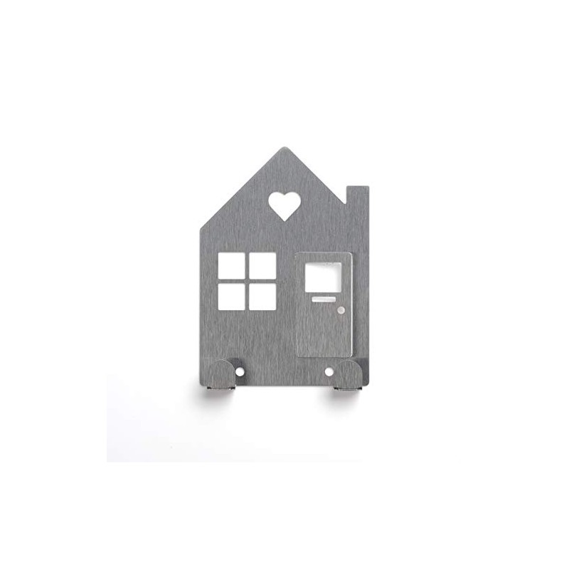 Oakdene Designs Key Holder, 430 Stainless Steel, Silver, One