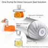 Dreamealhty Auto Vacuum Seal Containers 1L+1.5L with Compact Handheld Vacuum
