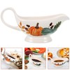 Mikinona Pumpkin Sauce Bowl Large Serving Bowl Lid Perfect for