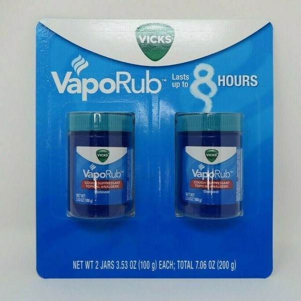 Vicks VapoRub Cough Suppressant Ointment 100 g / 3.53 oz