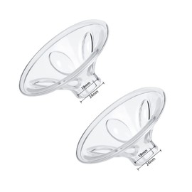 Loveishere Flange Massage Cushions 19mm Compatible with Spectra/Medela 24mm Shields/Flanges Replace Flange Inserts Spectra Breastpump Parts Reduce 24m
