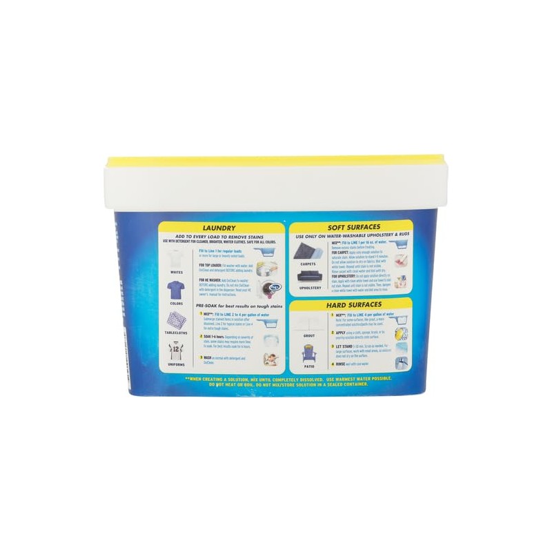 OxiClean Versatile Stain Remover Powder, 3 lb (Pack of 2)