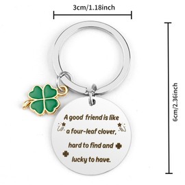 Hoosmoon Best Friend Keyring Gifts for Women, Best Friend Presents for Girls Boys, Friendship Gifts for Women, Special Friend Christmas Gifts, Best Friend Birthday Gifts for Women Men