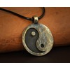 Ancient Looking Yin Yang Necklace Pendant Jewelry For Men Women
