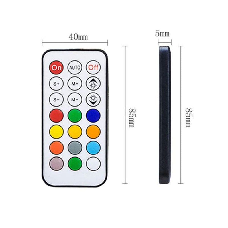 Vrabocry WS2812B Pixel LED Light Strip Controller 366 Mode Conversion