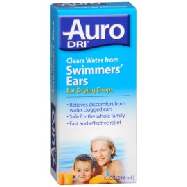 ON CONTAINER AURO-DRI WATER DRYING DROP 1OZ  FOR SWIMMERS EAR