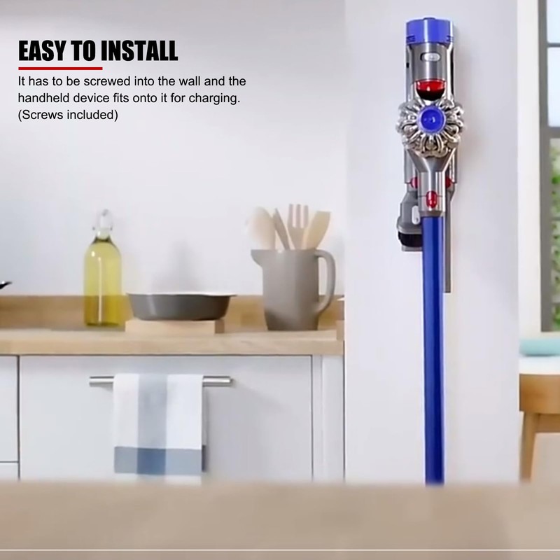 EVTSCAN Wall Mounted Charging Dock Station Suitable for Dyson V7