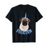 Pugicorn Cute Pug and Unicorn Lover T-Shirt