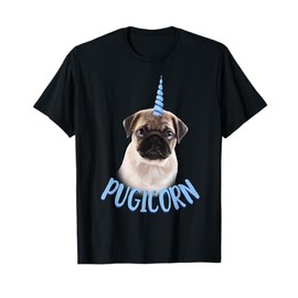 Pugicorn Cute Pug and Unicorn Lover T-Shirt