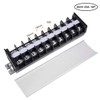 uxcell Barrier Terminal Strip Block 660V 60A Dual Rows 10