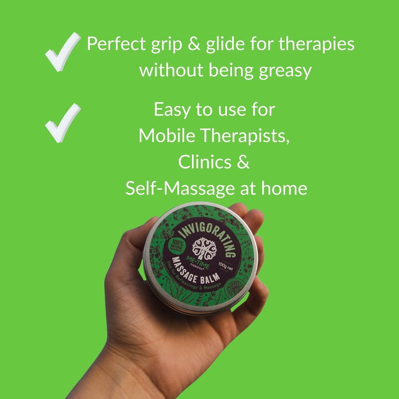 Invigorating Massage Balm & Reflexology Balm 100g – Citrus Massage