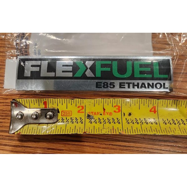 GM 2009-2013 Chevy Avalanche Tail Gate Flex Fuel Emblem Badge