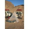 Relags Brettschneider Mosquito Net Fine Mesh Pyramid Double, White, One