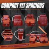 Ap Leather Pro-28 100% Real Leather Tool Pouch Multipurpose 28