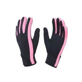 3mm Wetsuit Gloves Neoprene Diving Gloves Anti-Slip Thermal Swim Gloves Elastic Five Fingers Diving Gloves Quick Dry Scuba Diving Gloves for Men Women Snorkeling Swimming Surfing Sailing Kayaking