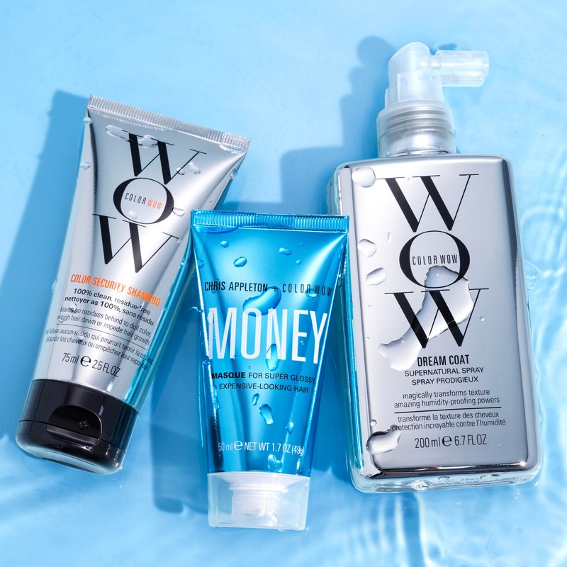 COLOR WOW Smooth + Shiny VIPs; Shampoo 75ml, Money Masque