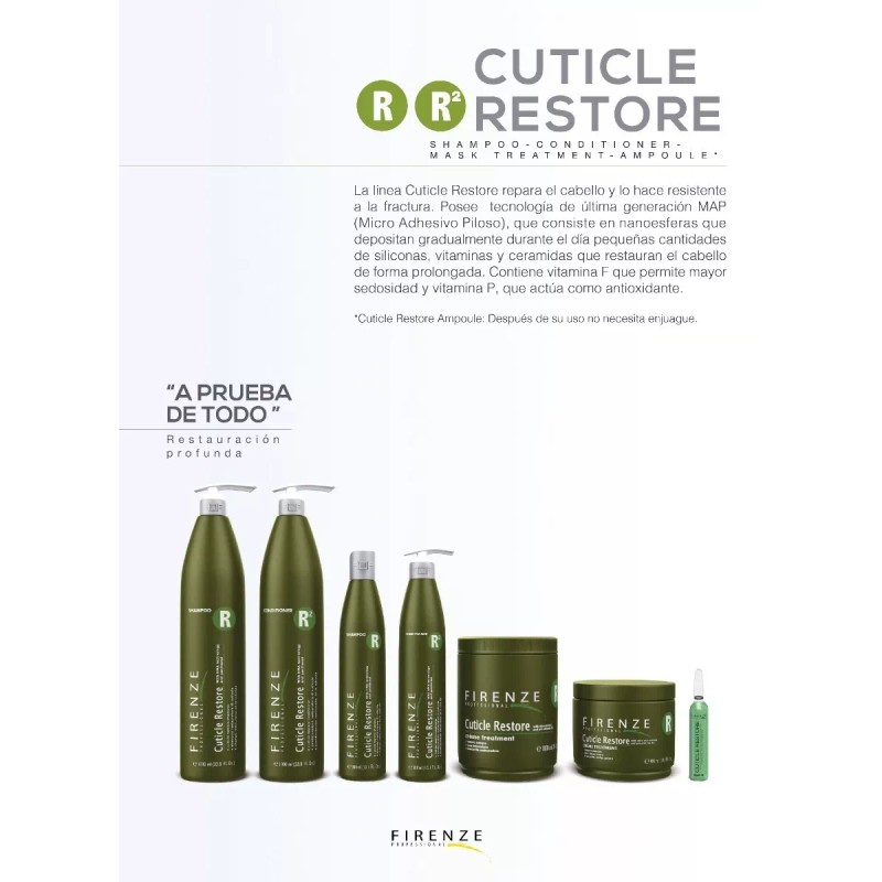 Firenze Acondicionador Cuticle Restore Firenze 10.1oz