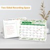 Desk Calendar 2024, Monthly Desktop Calendar, Standing Flip Calendar with