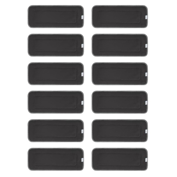 babygoal Large Cloth Diaper Inserts 12pcs for Little Kid, 5-Layer